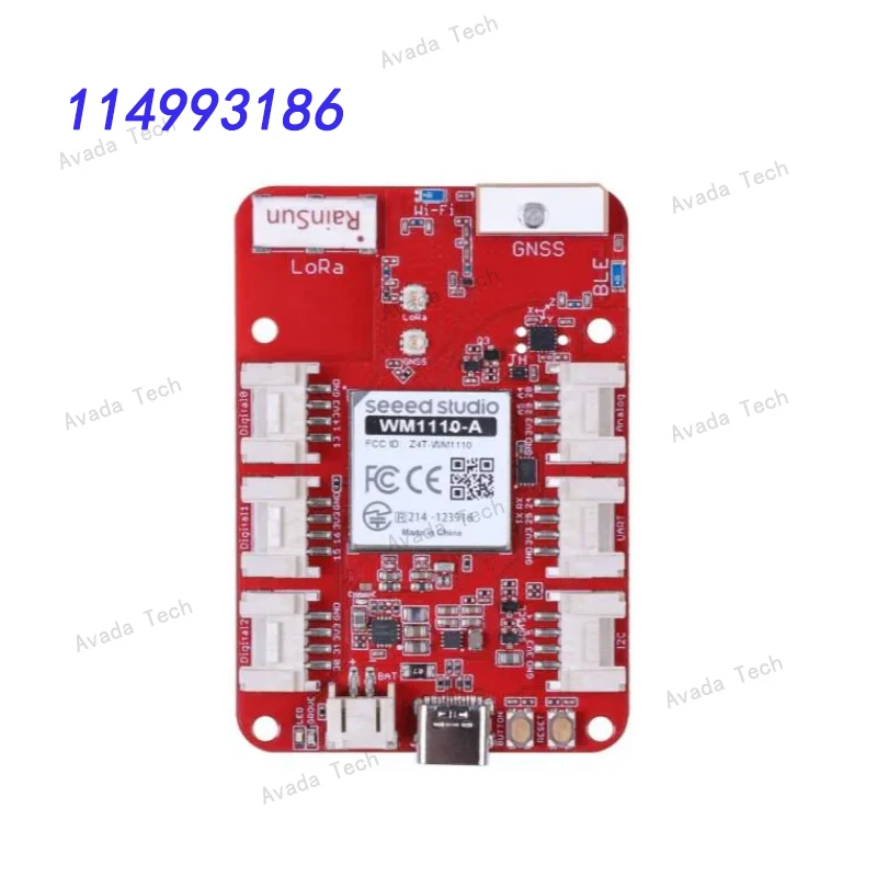 Avada Tech 114993186 Wio Tracker 1110 Dev Board- nRF52840 Bluetooth 5,3 SoC