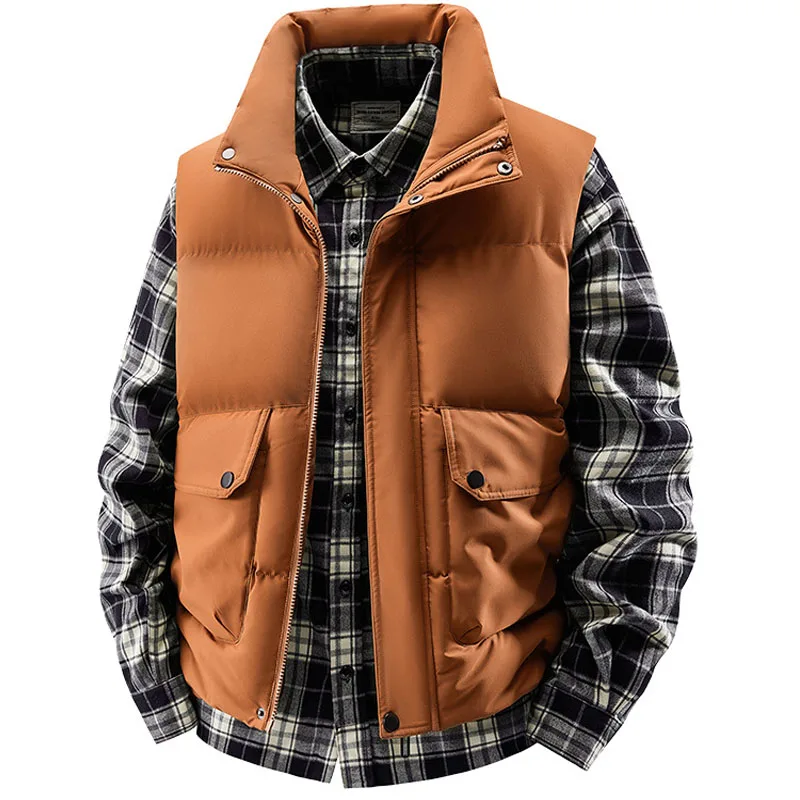 Фото Chaleco для мужчин Otoño Adding флисовый новый empalme hombres de mediana совет enjuague chaleco casual de negocios chaleco casual №2