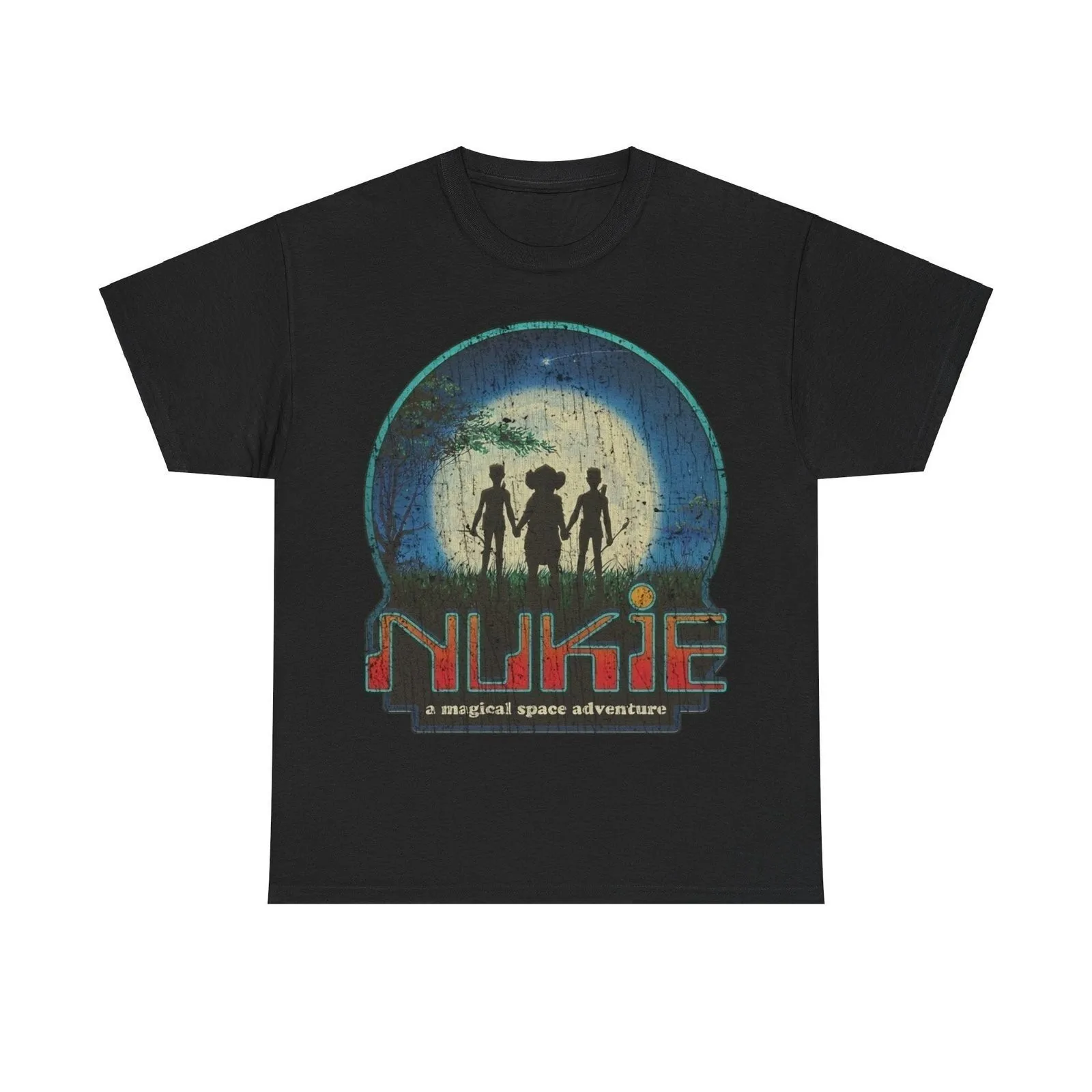 Ностальгическая футболка Nukie Magical Space Adventure 1987, фильм