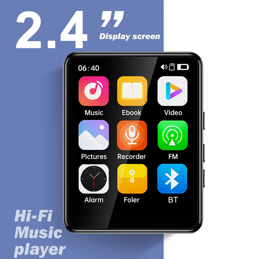 Фото Hi-Fi с сенсорным экраном, звуком 3, музыкальный динамик Hi-Fi, встроенный динамик, электронная книга/FM/радио/видеоплеер, встроенный динамик №2