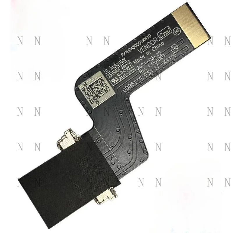 Фото CR 00GJTC новый для Dell XPS 15 9500 9510 Precision 5550 5560 видеокабель без сенсорного кабеля №3