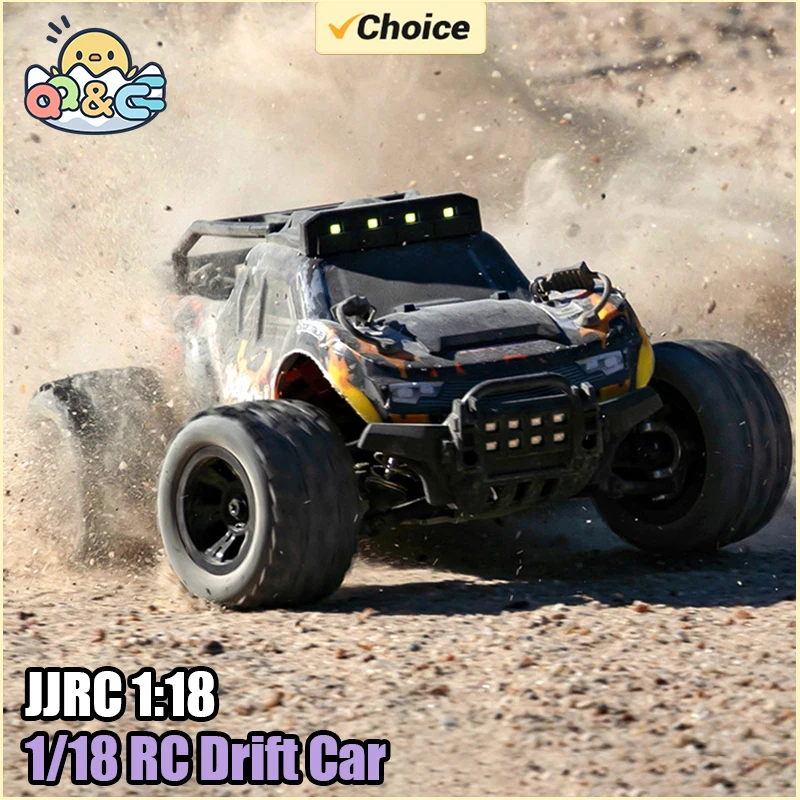 JJRC Rc Drift Car 1:18 4Wd Racing Off Road 4X4 Drifting 28 км/ч Высокоскоростной автомобиль с дистанционным управлением Амортизирующий автомобиль Игрушки для мальчиков
