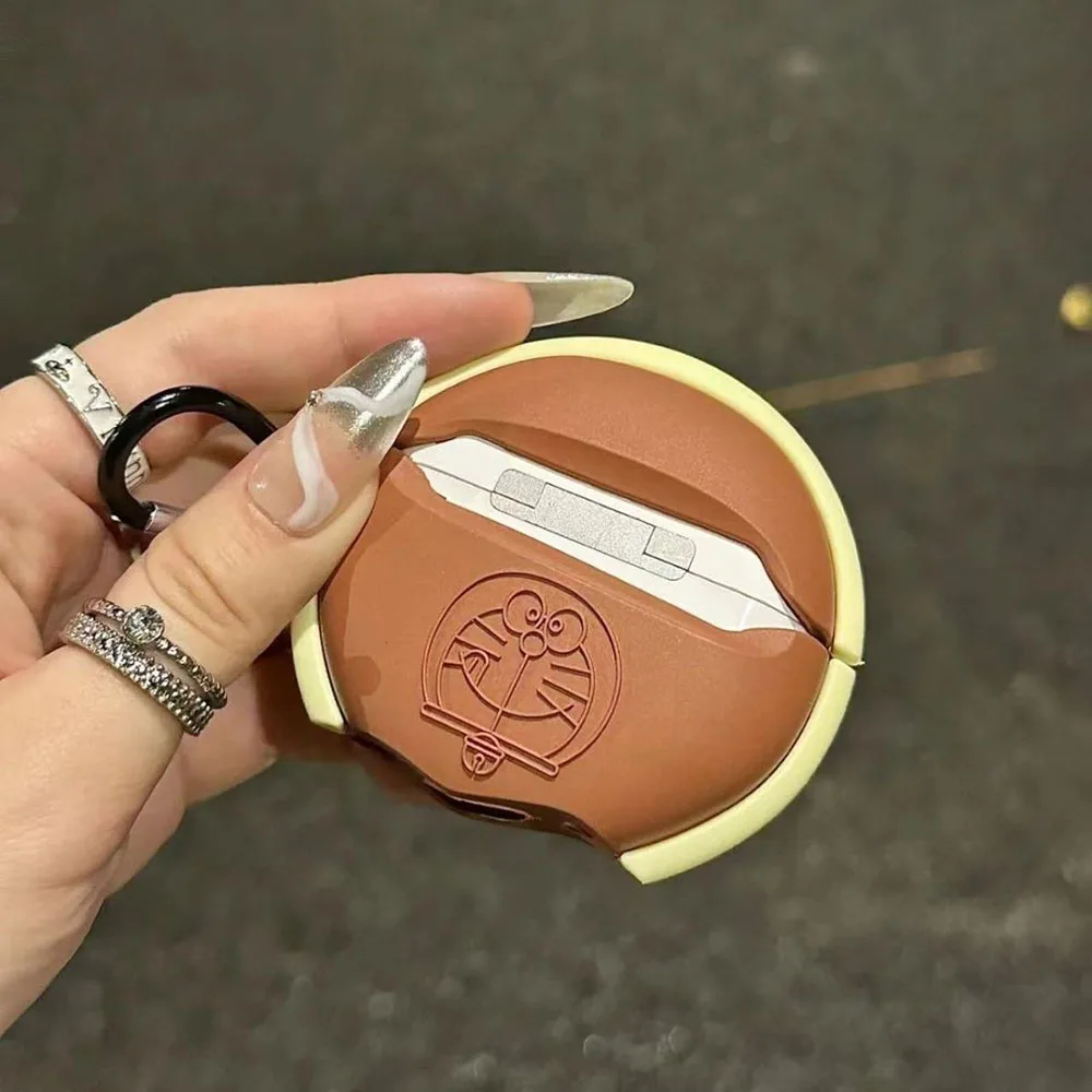 Мультяшные Doraemons подходят для Airpods 1/2/3 поколения Чехлы для наушников Iphone беспроводной Bluetooth Pro защитный чехол милый подарок