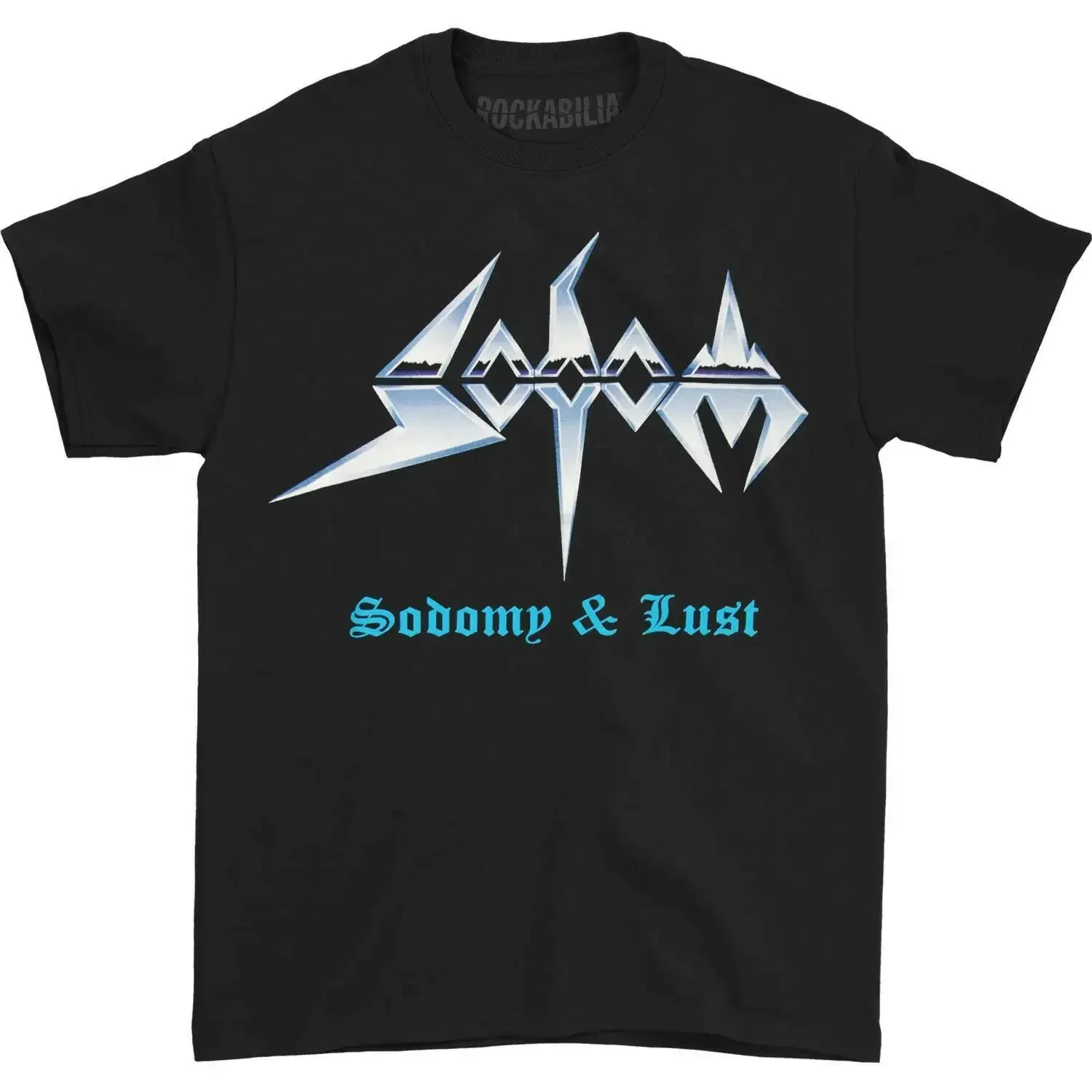 Мужская черная футболка Sodom Sodomy and Lust