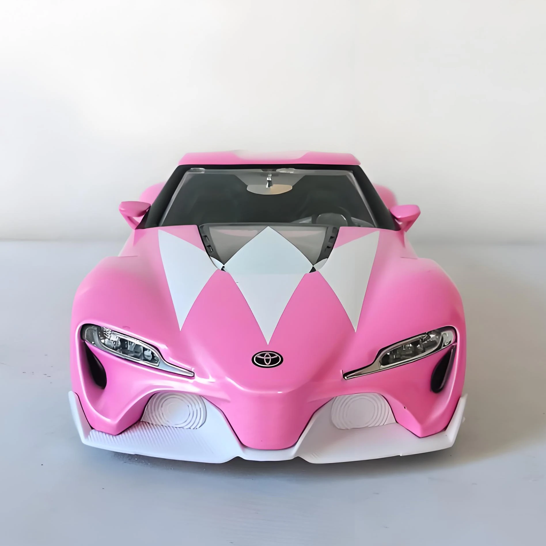Фото JADA 1:24 TOYOTA FT-1 COMCEPT легкосплавный автомобиль, литье под давлением и игрушечный транспорт, модель автомобиля, миниатюрная масштабная модель автомобиля для детей №5