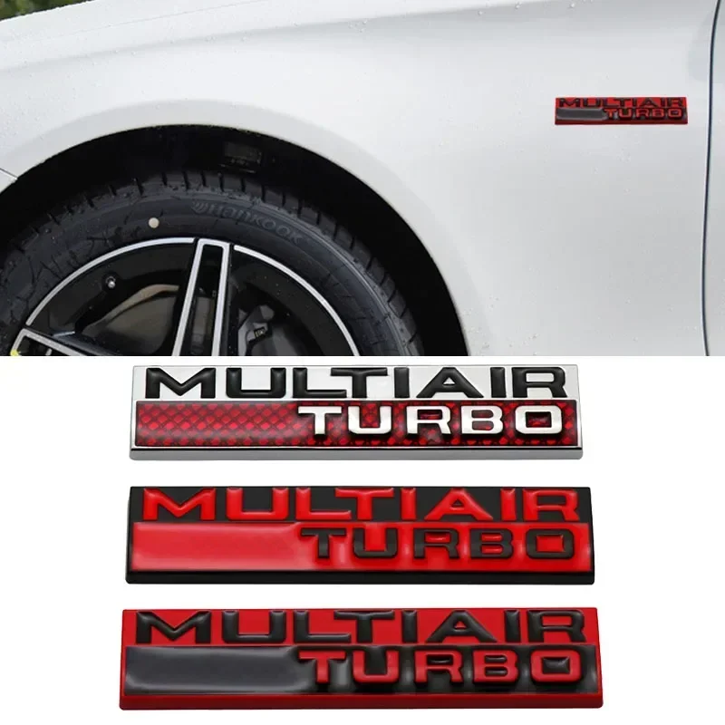 Наклейка на эмблему заднего багажника с логотипом Multiair Turbo для BMW Z3, Z4, G30, Alpina E36, E46, E39, E60, F15, F20, F30, F32