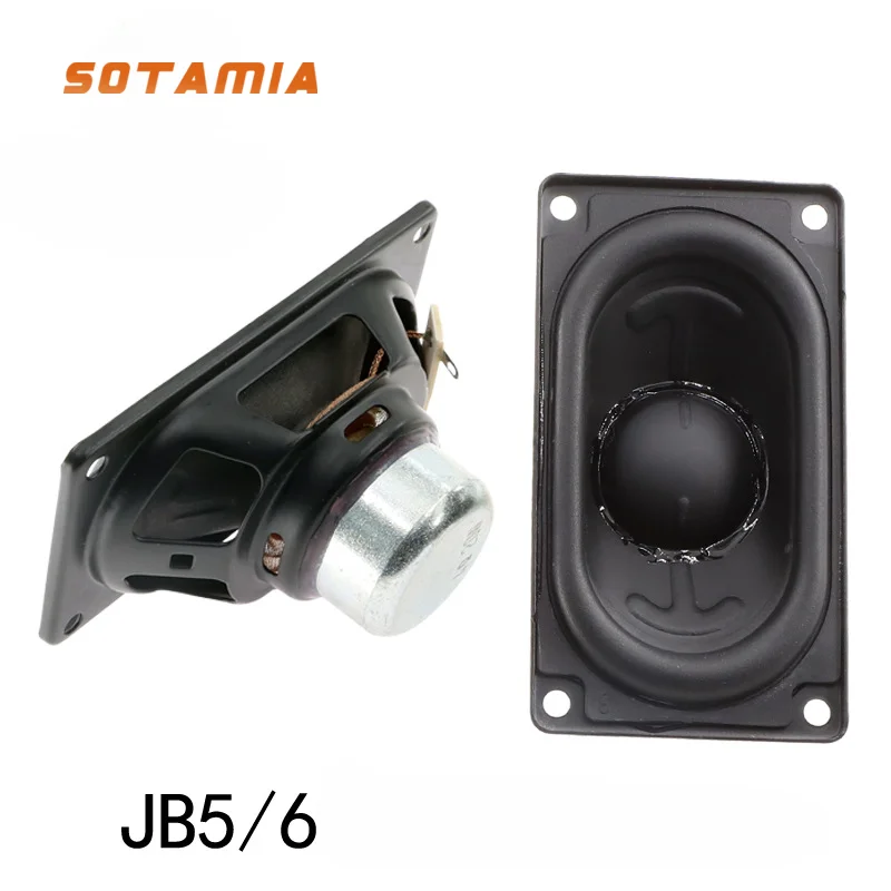 SOTAMIA 2 шт. 4580 мини динамик аудио 4 Ом 20 Вт Mid-bass звук музыкальный громкоговоритель DIY портативный Bluetooth динамик для JBL FLIP 6