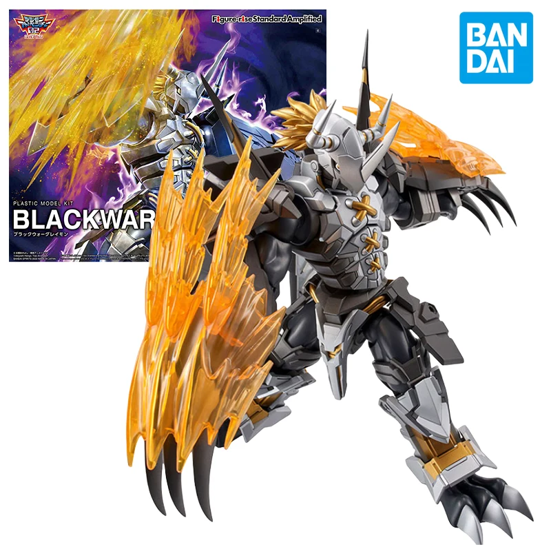 Bandai Figure-rise Black War Greymon Фигурка Digimon Аниме Сборка Модель Комплект Куклы Игрушки Подарки для Детей Оригинальная Коробка