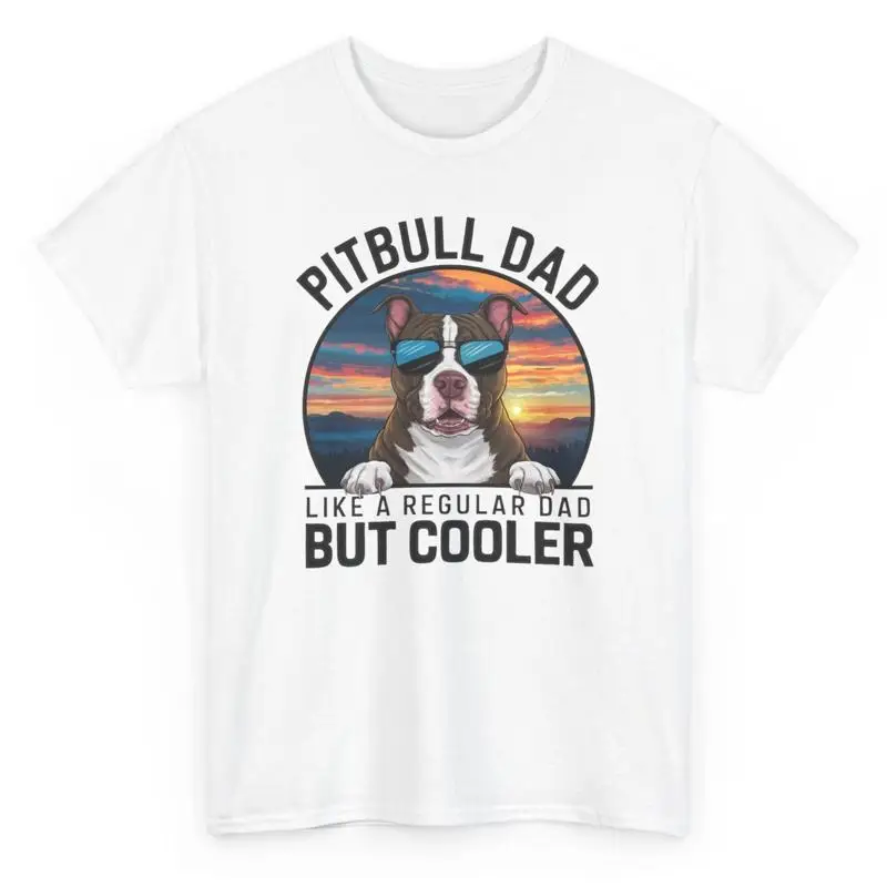 Футболка Pit Bull Dad Like A Regular, но кулер на день отца