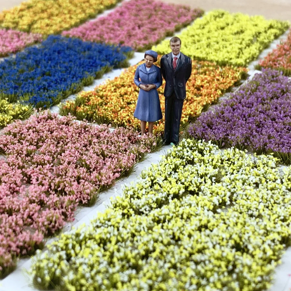 53 шт. моделирование травы гнездо Модель песка сцена DIY Материал Реалистичная трава Буксировка миниатюрные кусты травы кластер растений пей...
