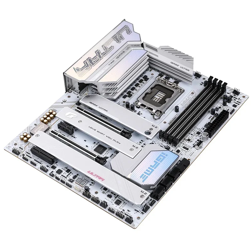 Фото Новое поступление, красочные IGame Z790D5 ULTRA V20 E-ATX, материнские платы для компьютера PCIE5.0 DDR5 Ram, материнские платы для игровых ПК №3
