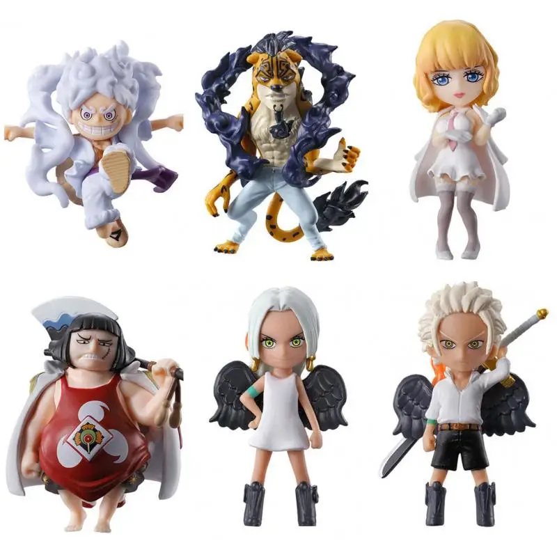 Bandai Original Gashapon ONE PIECE NO MI 19 Luffy Stussy Anime Action Figure Toys For Boys Girls Kids Children Birthday Gifts