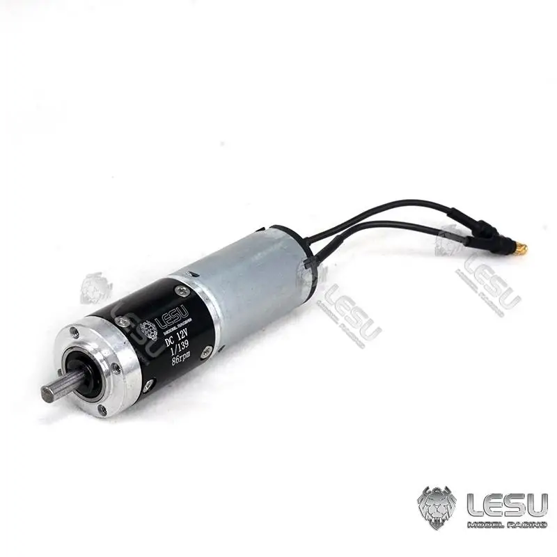 LESU1/14 большой крутящий момент с планетарным редуктором, стальная зубная щетка, мотор поворотного стола, модель инженерного экскаватора небольшого объема