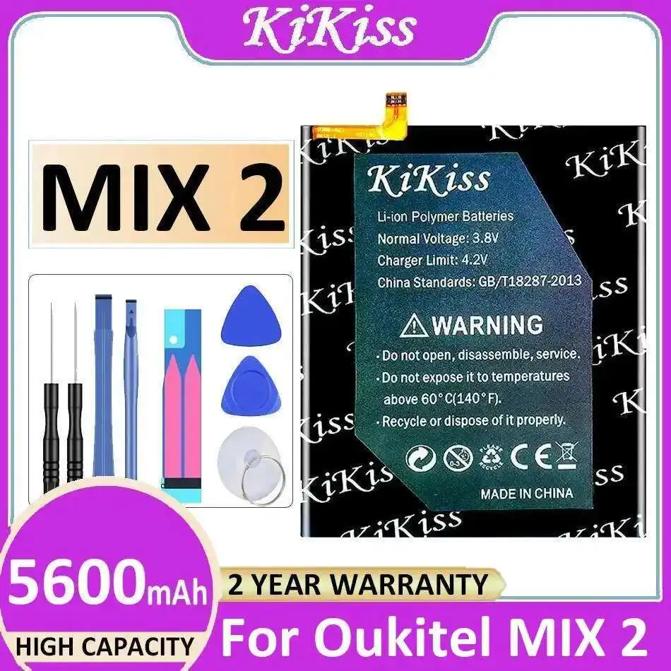 5600 мАч стабильный для аккумулятора мобильного телефона Oukitel Mix 2