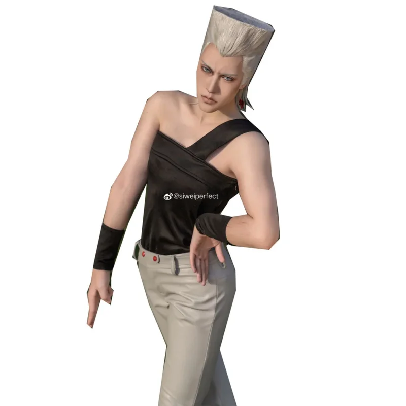 Костюм для косплея Stardust Crusaders Jean Pierre Polnareff 2200, полный комплект для мужчин (art.: 3920cf0430bf1) - 3920cf0430bf1