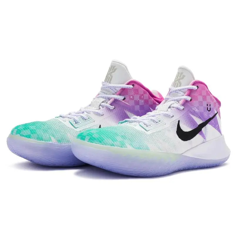 Фото 【Настроить】Nike Flytrap 4, баскетбольные кроссовки, мужские кроссовки, CT1973-101 №3