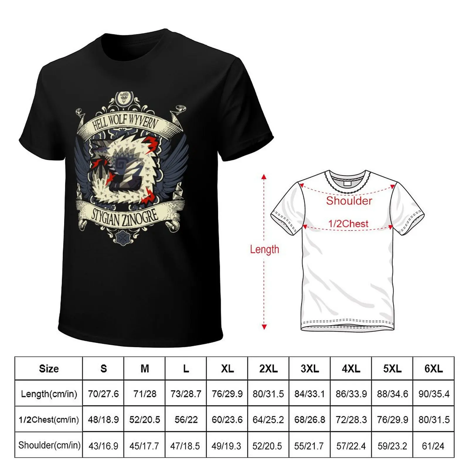 Фото STYGIAN ZINOGRE-LIMITED EDITION футболка мужские синие арховные аниме вещи мужские футболки пакет №2
