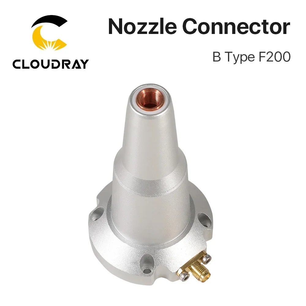 Фото Разъем для оптоволоконного лазерного сопла Cloudray 3D Type B для лазерной головки BM109 №3