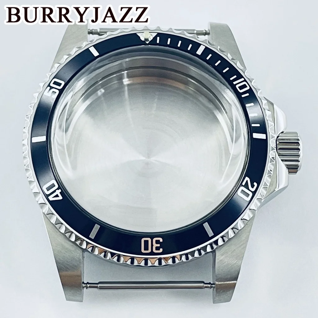 BURRYJAZZ 39,5 мм NH34 NH35 NH36 NH38 NH39 NH70 NH72 Корпус для часов Нержавеющая сталь Ретро Винтажный корпус Купол Акриловое стекло