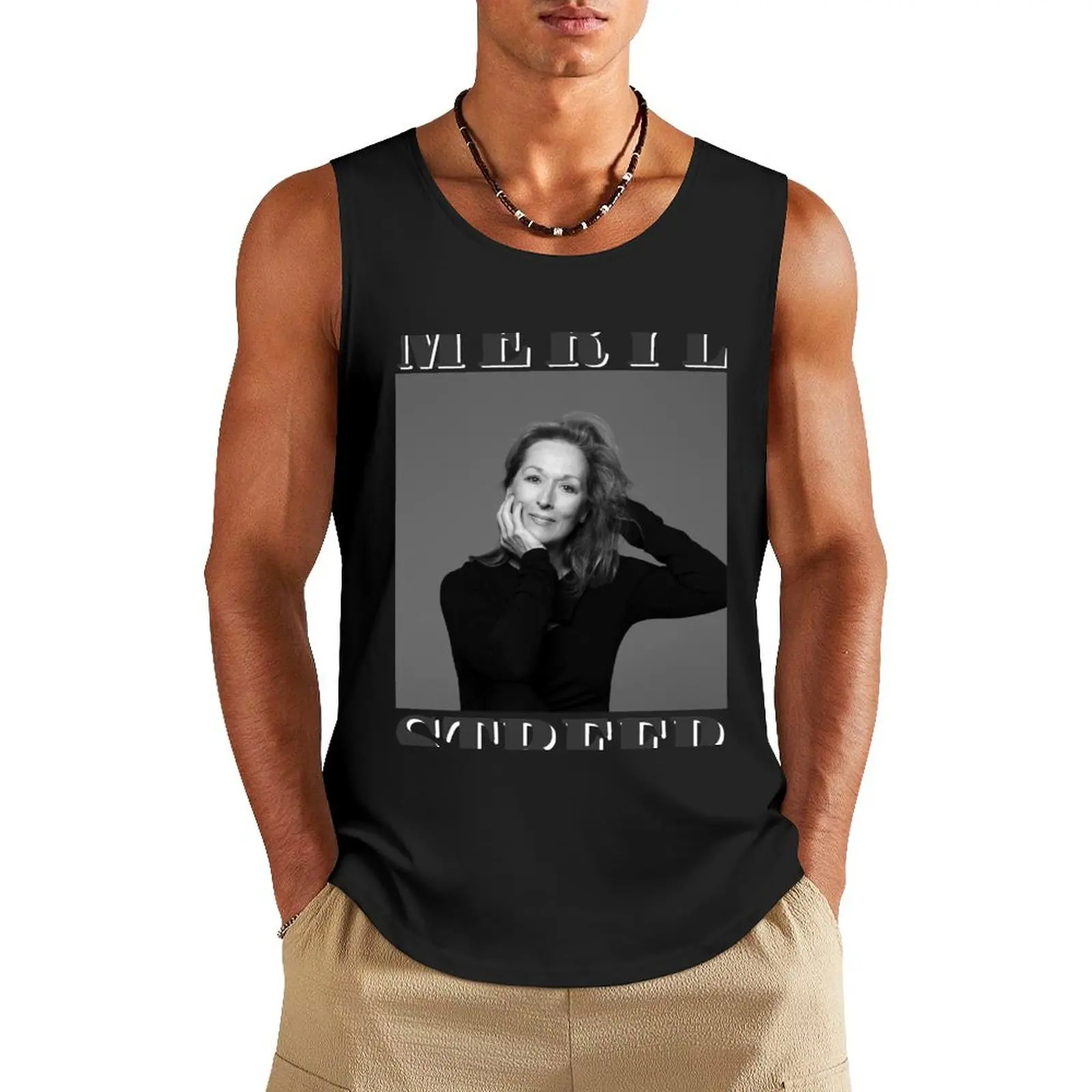 Майка Meryl mama mia, мужская футболка, футболки для мужчин, аксессуары для спортзала, мужская футболка без рукавов