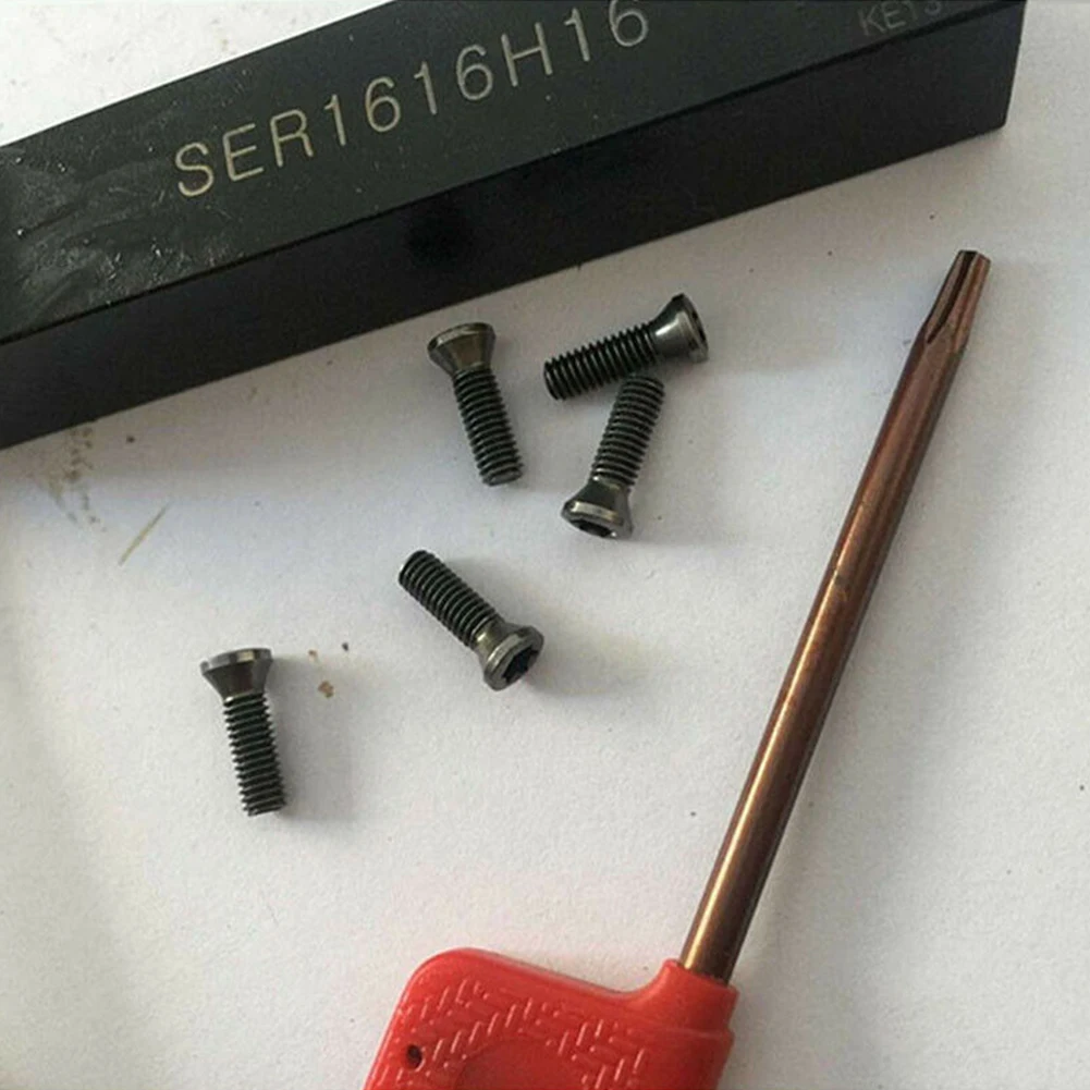 Фото Силовой инструмент, металлический мини токарный станок с головкой Torx, винты для замены, карбидная вставка, CNC, бытовая и офисная коммуникация, числовые, 10 шт. №4
