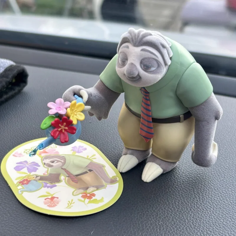 В наличии Disney Zootopia мультфильм Джуди Ник Ленивец аниме Fgiure Kawaii модель настольный орнамент игрушки подарок на день рождения (art.: 3920cf93735c7) - 3920cf93735c7