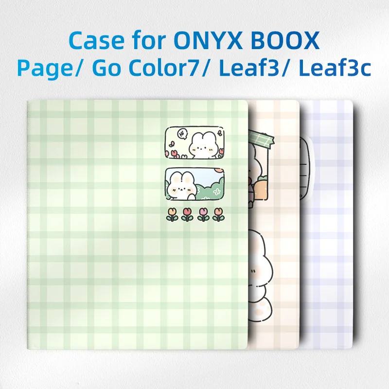Магнитный чехол для ONYX BOOX страница и Go Color 7, планшетофон для Leaf 3c и Leaf3 с автоматическим пробуждением, ультратонкий умный чехол