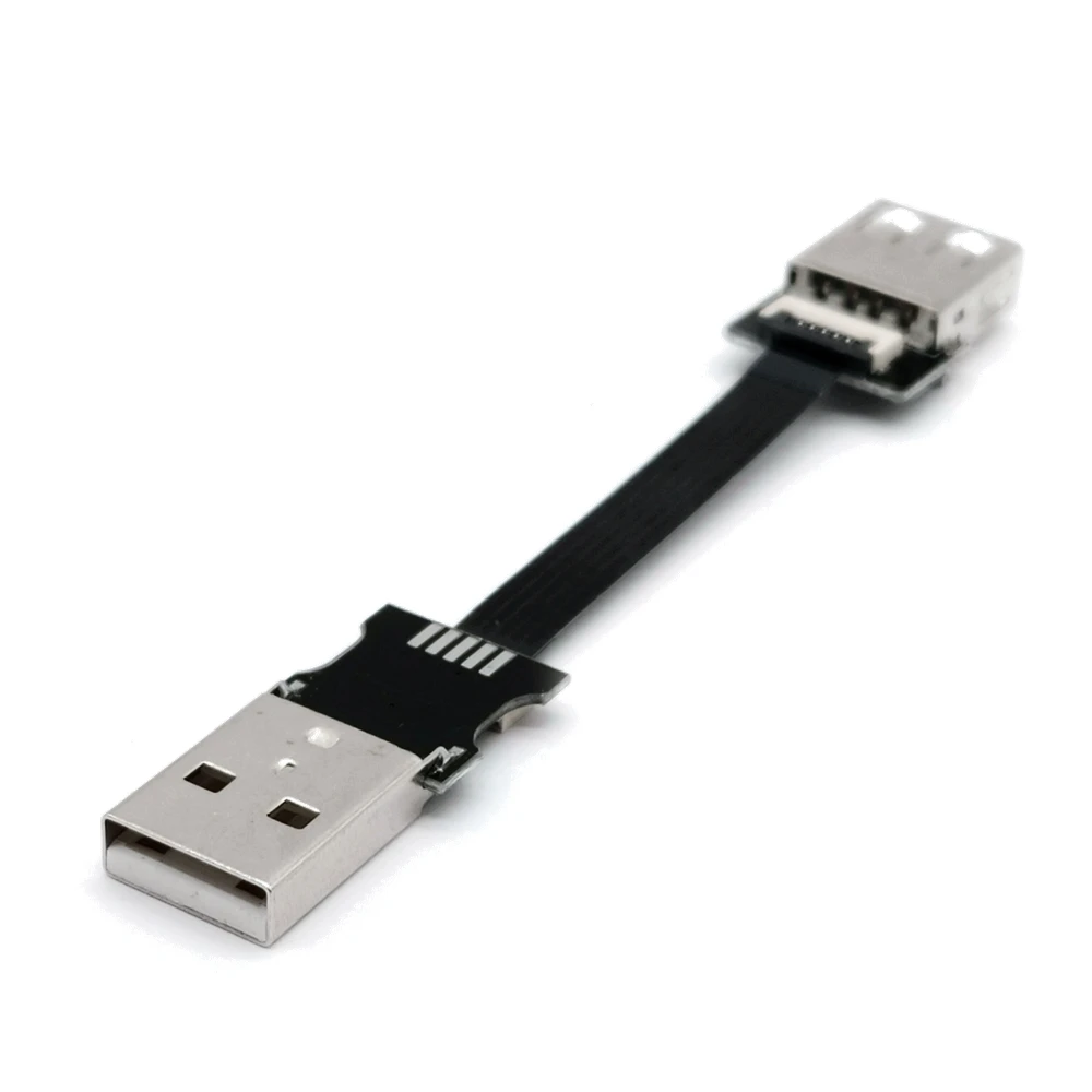 Стандарт монитора FPV 5CM-100CM USB 2,0 männlich zu weiblich FFC Super Weiche Ultra Dünne Flache FPC с нагрузной лентой Kabel