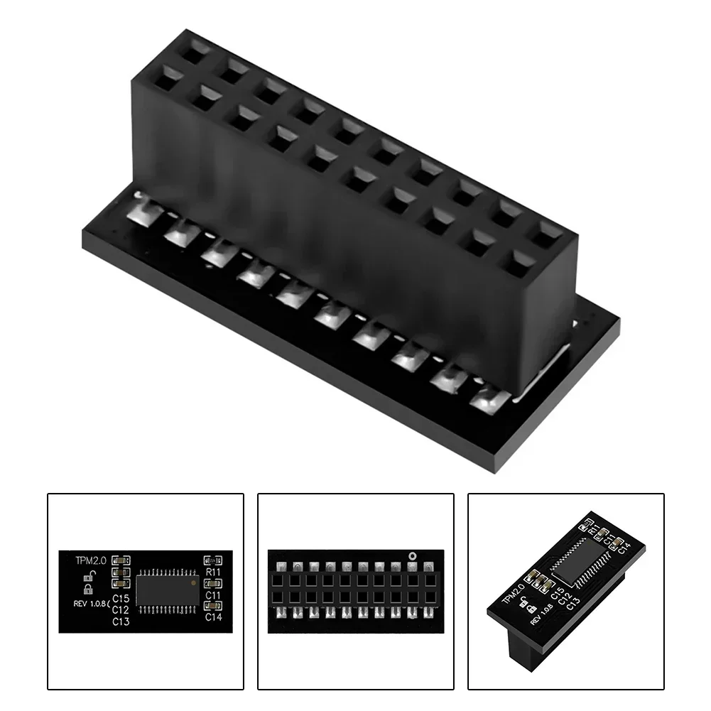 1 шт. модуль безопасности TPM Модуль TPM2.0 Trusted Platform Security Module LPC-20PIN Электронные компоненты Аксессуары для бытовой техники