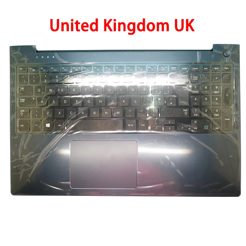 PalmRest и клавиатура для Samsung NP670Z5E NP680Z5E 670Z5E 680Z5E Английский США Великобритания Швейцарский SW Россия RU Чехия CZ Бельгия BE Arabia AR Новый (art.: 3920d0d2194ce) - 3920d0d2194ce