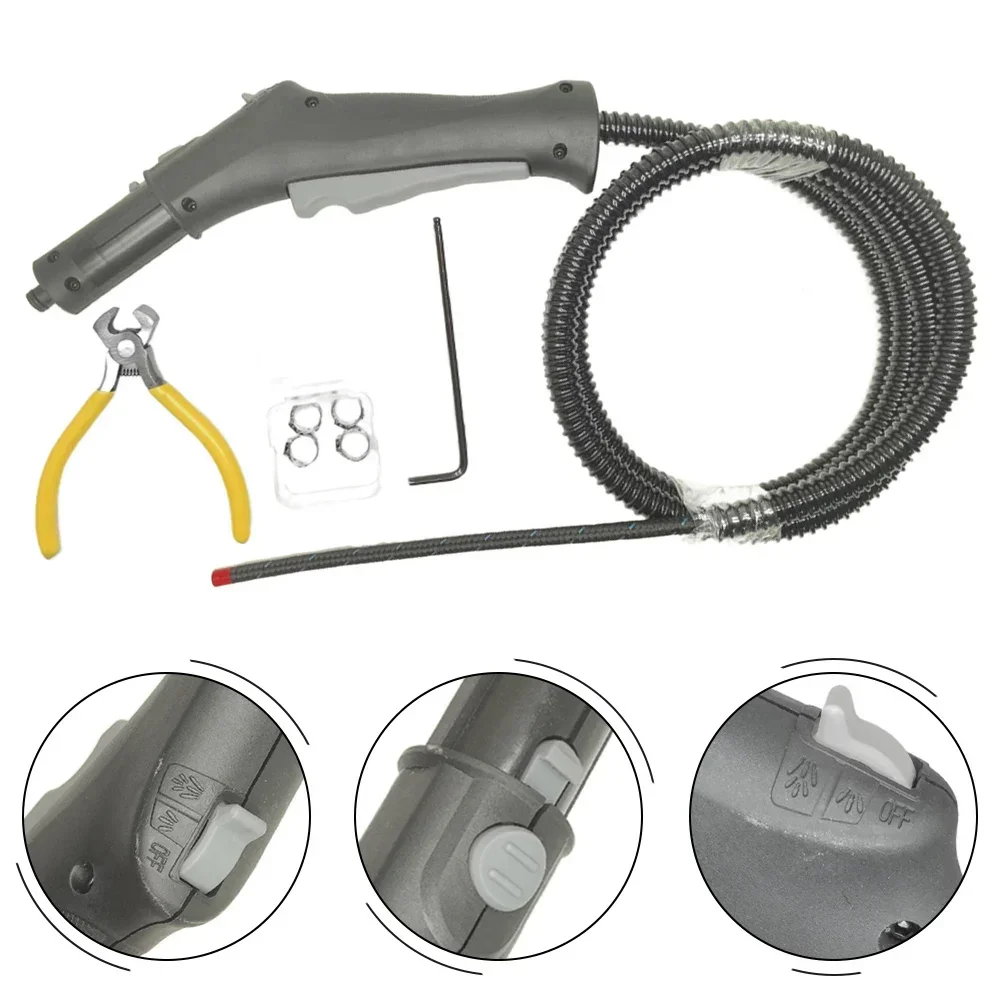 Ручка управления параютом со шЛАНОМ ДЛЯ ПАРОВОГО ОЧИЩАТЕЛЯ Для Karcher Для SC1 Для SC 2500, бытовые принадлежности, чистящие вакуумные детали