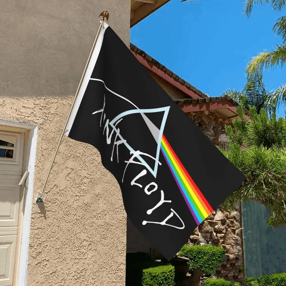 НОВЫЙ двухсторонний баннер Pink Floyd с флагом Бриз, садовый флаг, декоративный флаг, баннер для вечеринки (90x150 см), A600054576 (art.: 3920d20d6d644) - 3920d20d6d644