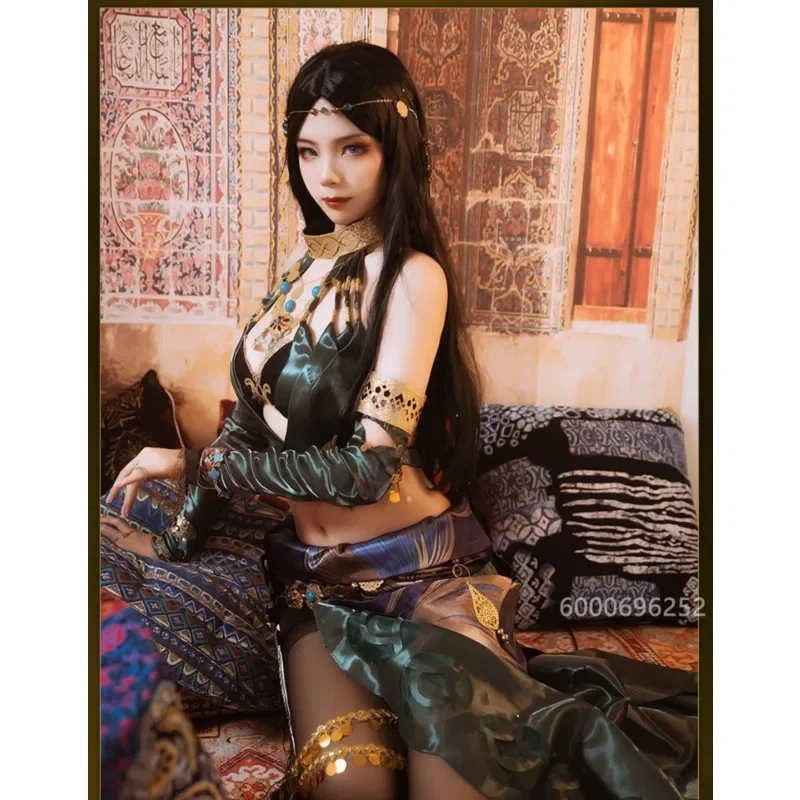 Фото Косплей-костюм Naraka Bladepoint Canaan для женщин и девушек, аниме-костюм для взрослых, непревзойденная Красота на Хэллоуин №3