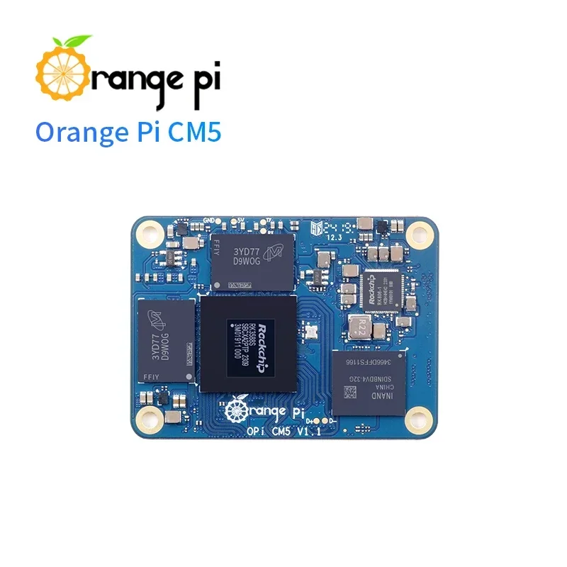 Фото Плата разработки Orange Pi CM5 8 ГБ ОЗУ 32 Гб EMMC DDR4 Rockchip RK3588S, компьютерный модуль 5 Wi-Fi Bluetooth BLE OrangePi CM5 Core №2