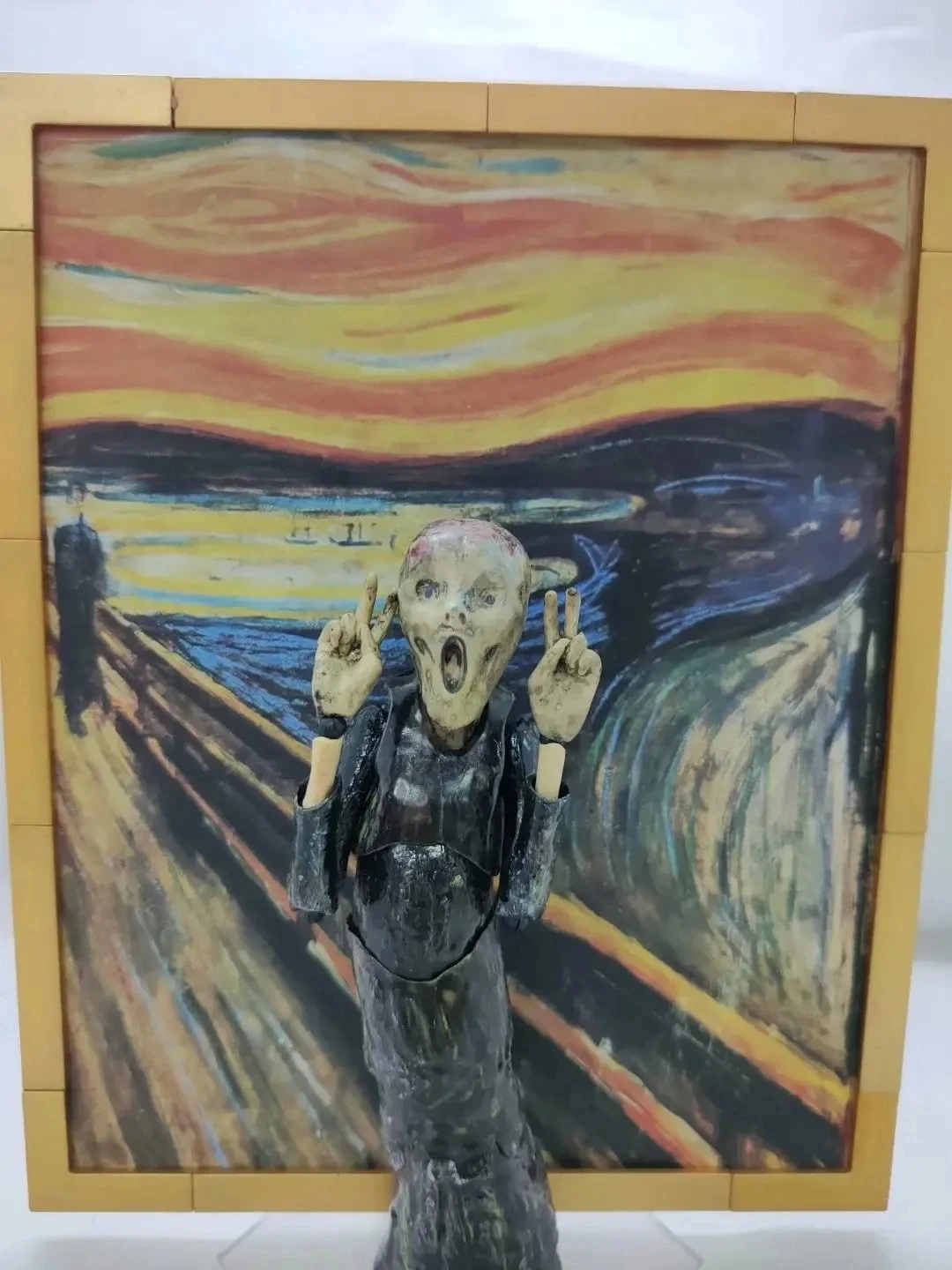 Фото Figma SP-086 the Scream Figma 549 Ronin Falslander Фигурка - Коллекционная модель игрушки в подарок для фанатов настольного музея №2