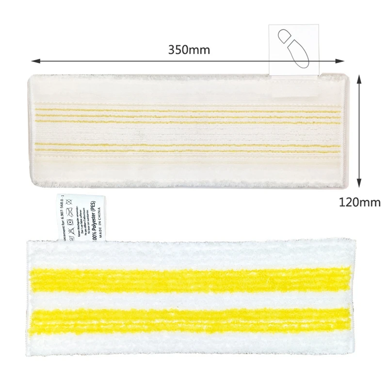 Фото Для Karcher Easyfix SC2 SC3 SC4 SC5 ручной пылесос сменная ткань из микрофибры для мытья швабры Накладка для защиты от пара №2