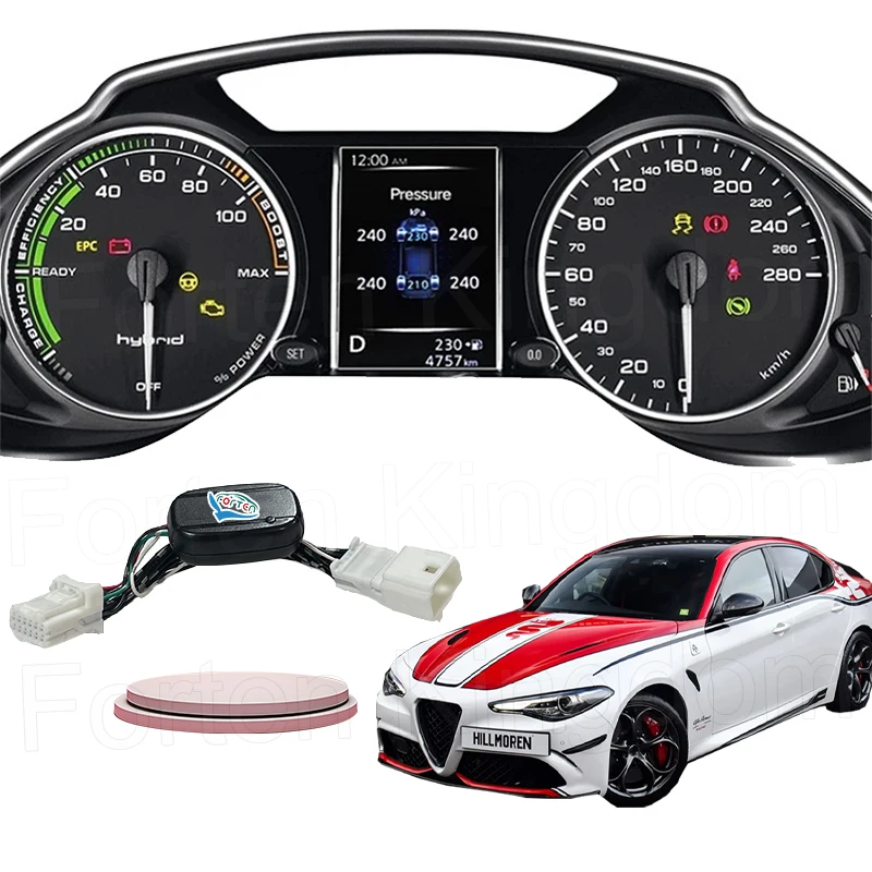Интеллектуальная автоматическая электроника 12 В, манометр для шин OBD TPMS, система контроля давления в шинах для Toyota Camry 2018-2020 RAV4 2019-2020