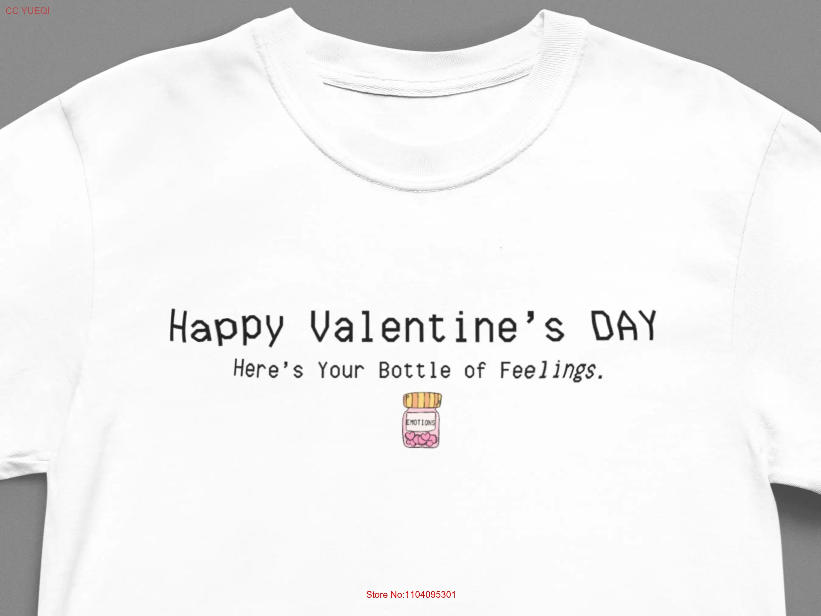Футболка с наркотиками Happy Valentine's Day PharmacisT Бутылка эмоций Pharmacy Tech с длинными или короткими рукавами