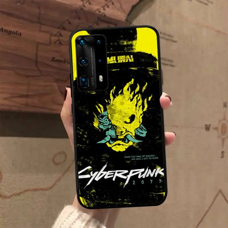 Фото Nime Cyberpunk Edgerunners чехол для телефона Люси для Huawei P30 40 20 10 8 9 lite pro plus Psmart 2019 чехол №3