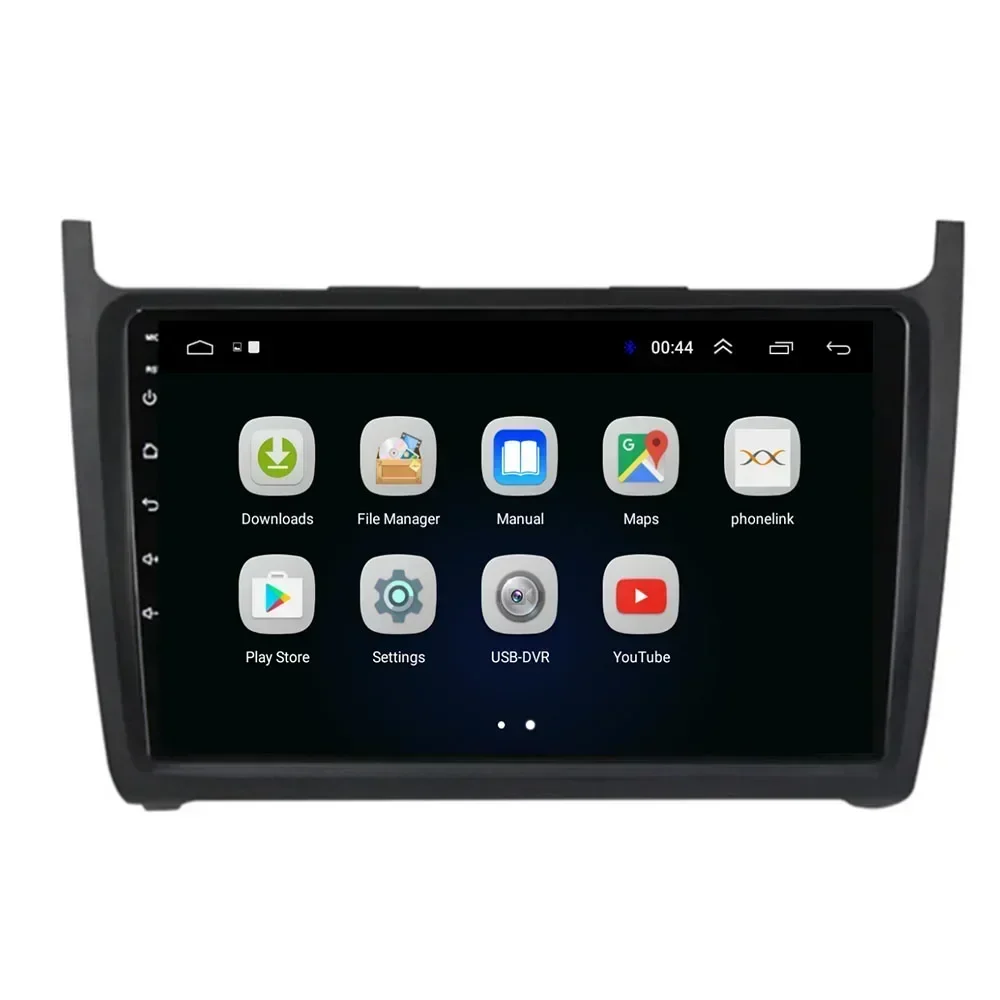 Фото 2 Din Android 13 Автомобильный стерео радио DVD GPS Мультимедийный видеоплеер 5G Wi-Fi камера DSP Carplay для Volkswagen POLO 5 седан 2008-30 №5