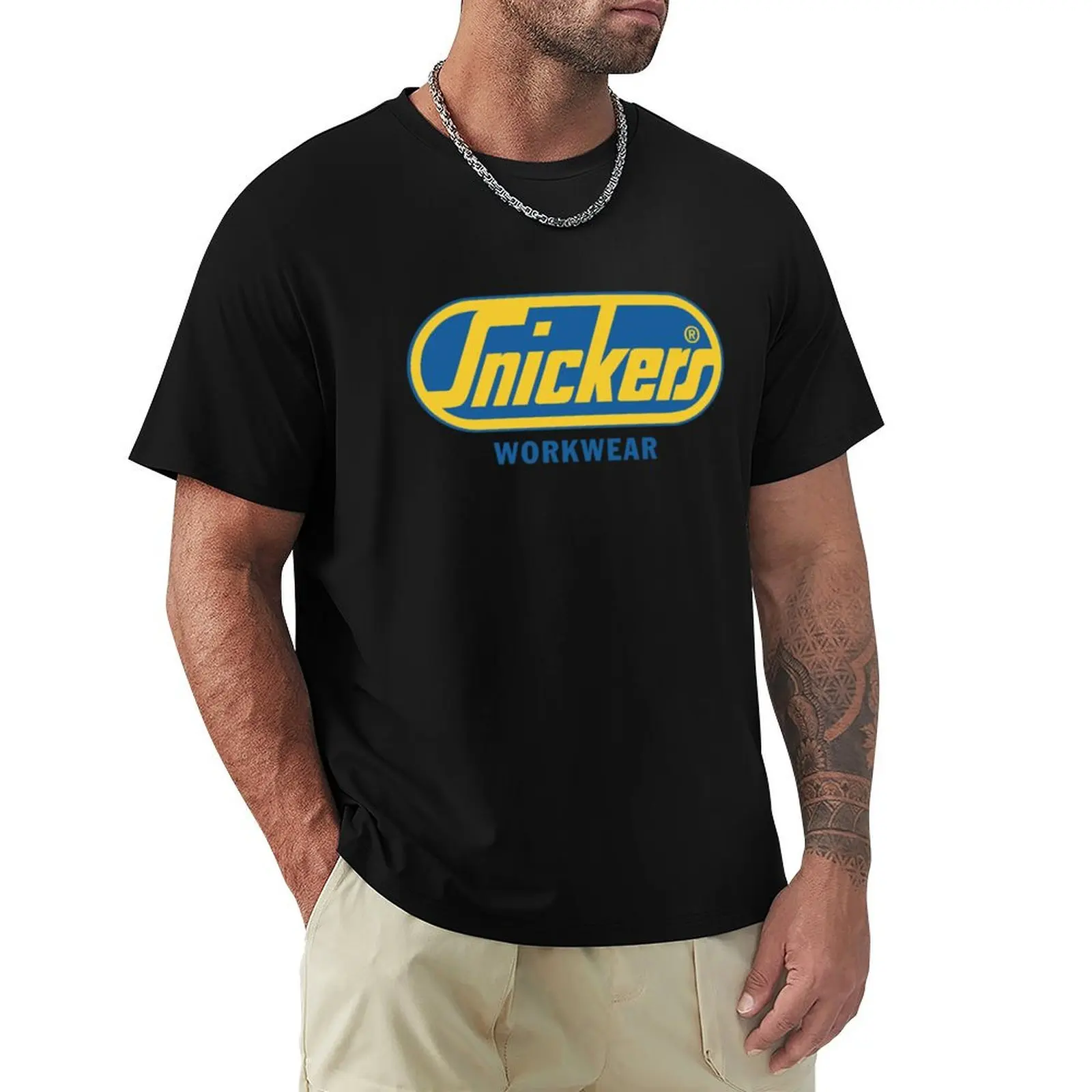 Футболка Snickers Workwear, одежда больших размеров, топы больших размеров, футболки с короткими рукавами, мужские рубашки с аниме