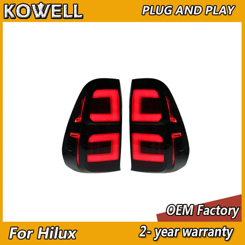Стайлинг автомобиля для Toyota Hilux Задние фонари 2004-2014 Hilux Revo Задний фонарь Vigo Задний фонарь DRL Противотуманный тормоз Задний сигнал поворота