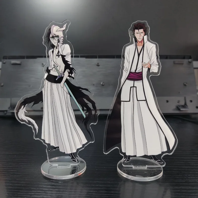 15 см BLEACH аниме фигурки Куросаки Ичиго косплей акриловые двухсторонние подставки модель настольный декор стоячий знак подарок фанатам Лидер продаж