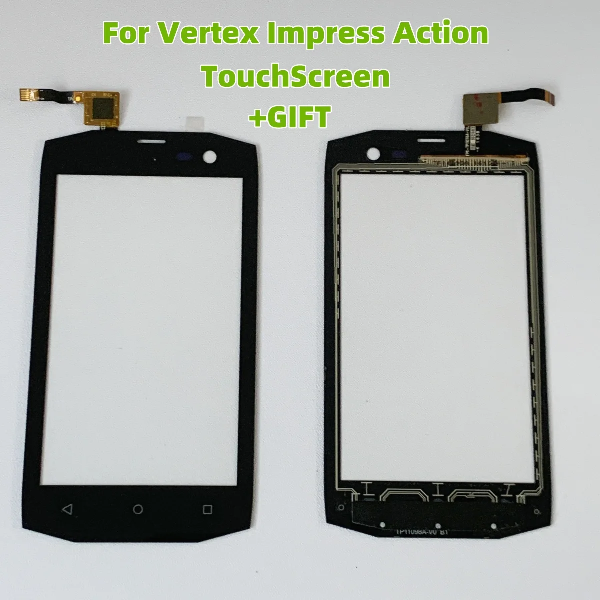 Для Vertex Impress Action сенсорный экран передняя стеклянная панель замена дигитайзера