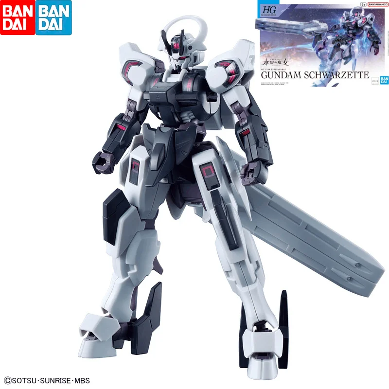 Фигурка Bandai Gundam Hg, фигурка ведьмы из аниме «ртути Гандам шварцетте», фигурка в масштабе 1/144, Модель для сборки аниме, подарки