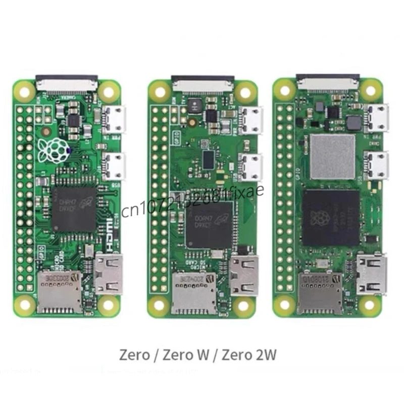 Фото Оригинальная плата, одноядерный процессор, 1 ГГц, 512 МБ ОЗУ, Bluetooth BLE и Wi-Fi Pi 0 WH, с разъемом для контакта или комплектом корпуса Raspberry Pi Zero W/WH/2W №4