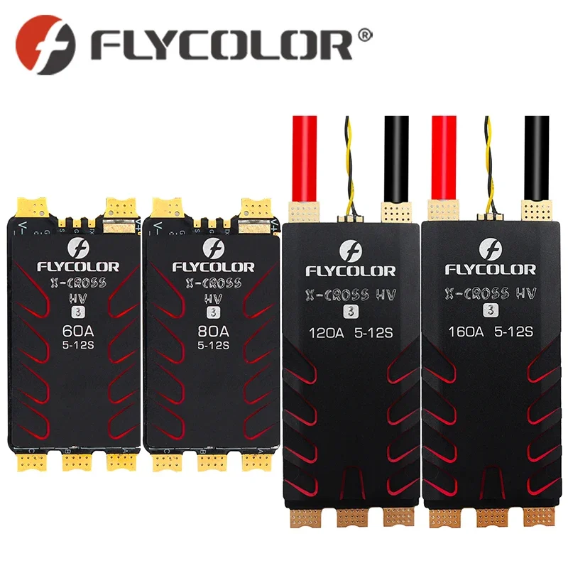 IVODRC FlyColor X-Cross HV3 ESC 5-12S Blhelil-32 Dshot Proshot 64 МГц 32-битный контроллер для гоночных дронов RC FPV компози...