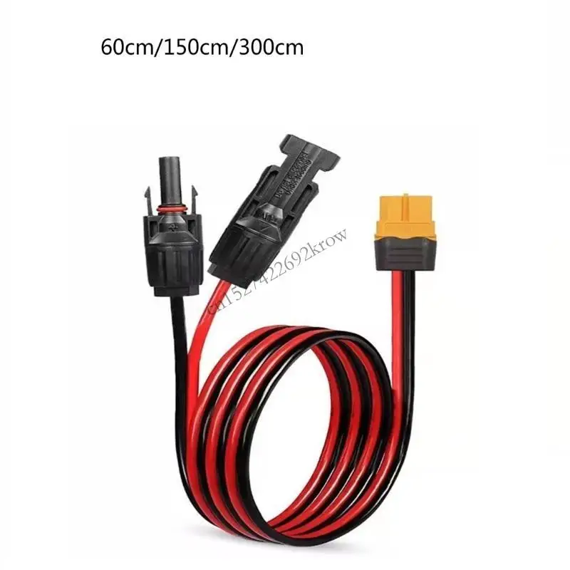 R9CB 12AWG Solar To XT60 зарядный кабель с высокой эффективностью передачи мощности для OUT
