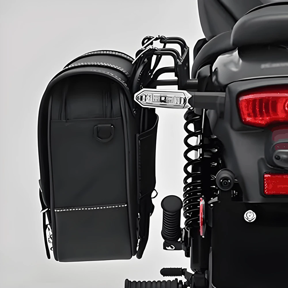 Фото Боковая багажница, кронштейн седельной сумки для Kawasaki Eliminator 500 450 400 500SE 2023 2024 2025, держатель боковой сумки багажника №2