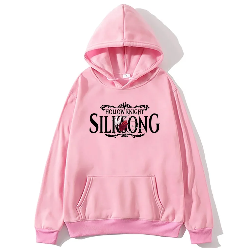Fashion Hot Game Hoodies Hollow Knight Silksong Graphic Sweatshirt Women Men Long Sleeve Oversized Pullovers Unisex Clothing Y2K (art.: 3920d1c57bd57) - 3920d1c57bd57